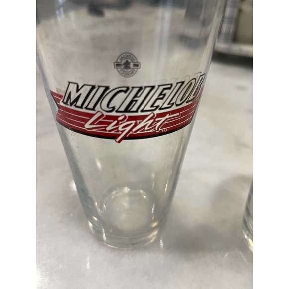 Vintage Michelob The American Classic Pint Beer Bar Glasses - Picture 5 of 7